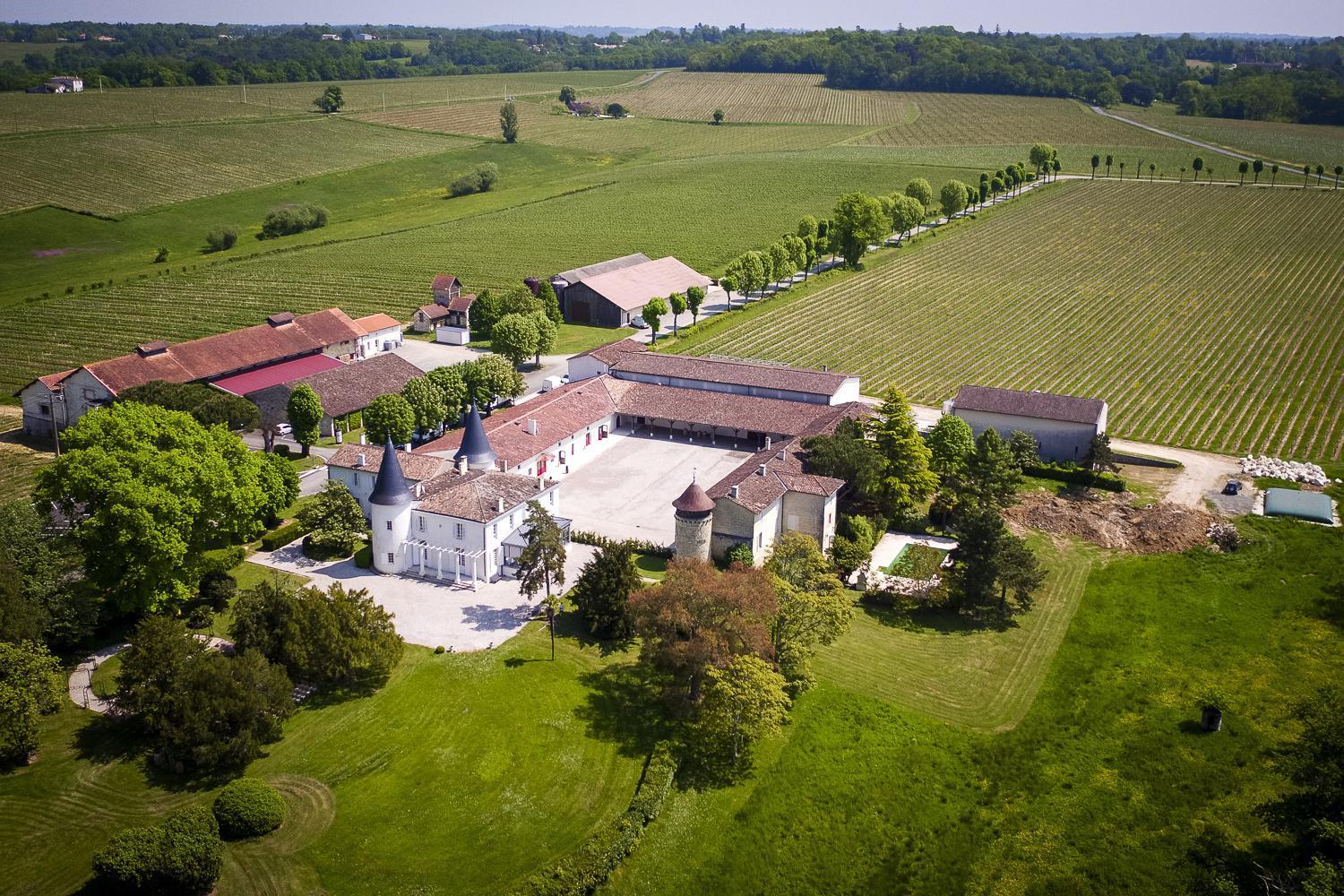 Chambres D'Hotes Du Chateau De Seguin Lignan-de-Bordeaux 외부 사진